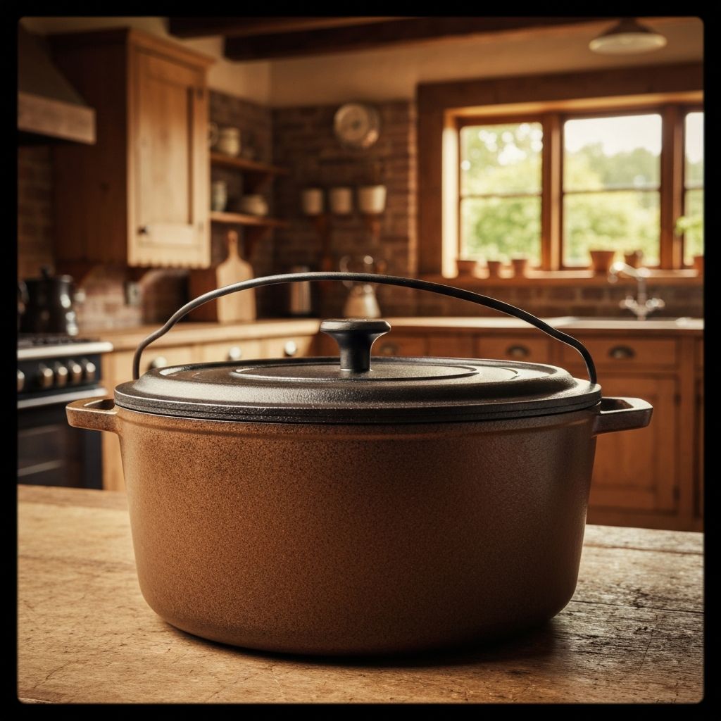 Cast Iron Dutch Oven for Artisan Bread